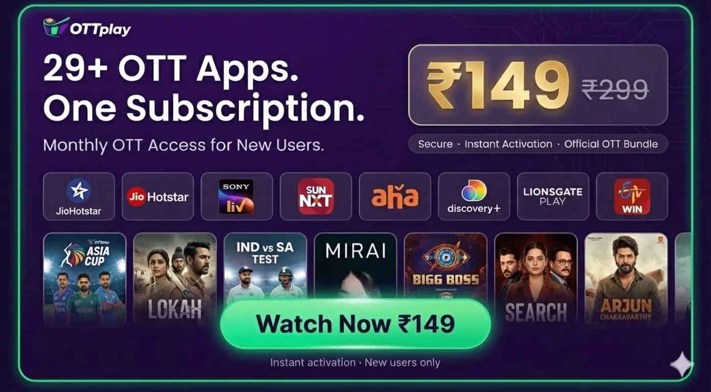 OTTplay Power Play monthly subscription offer at ₹149